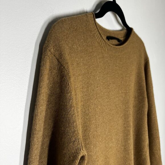 Jenni Kayne Sz XS Everyday Sweater camel wool blend Crewneck - Picture 3 of 11